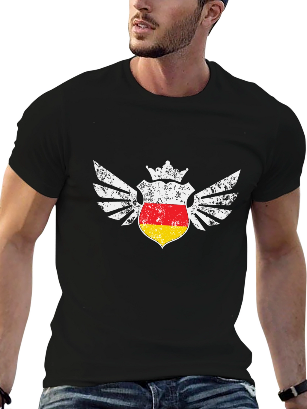 South Ossetia Flag Graphic T-Shirt