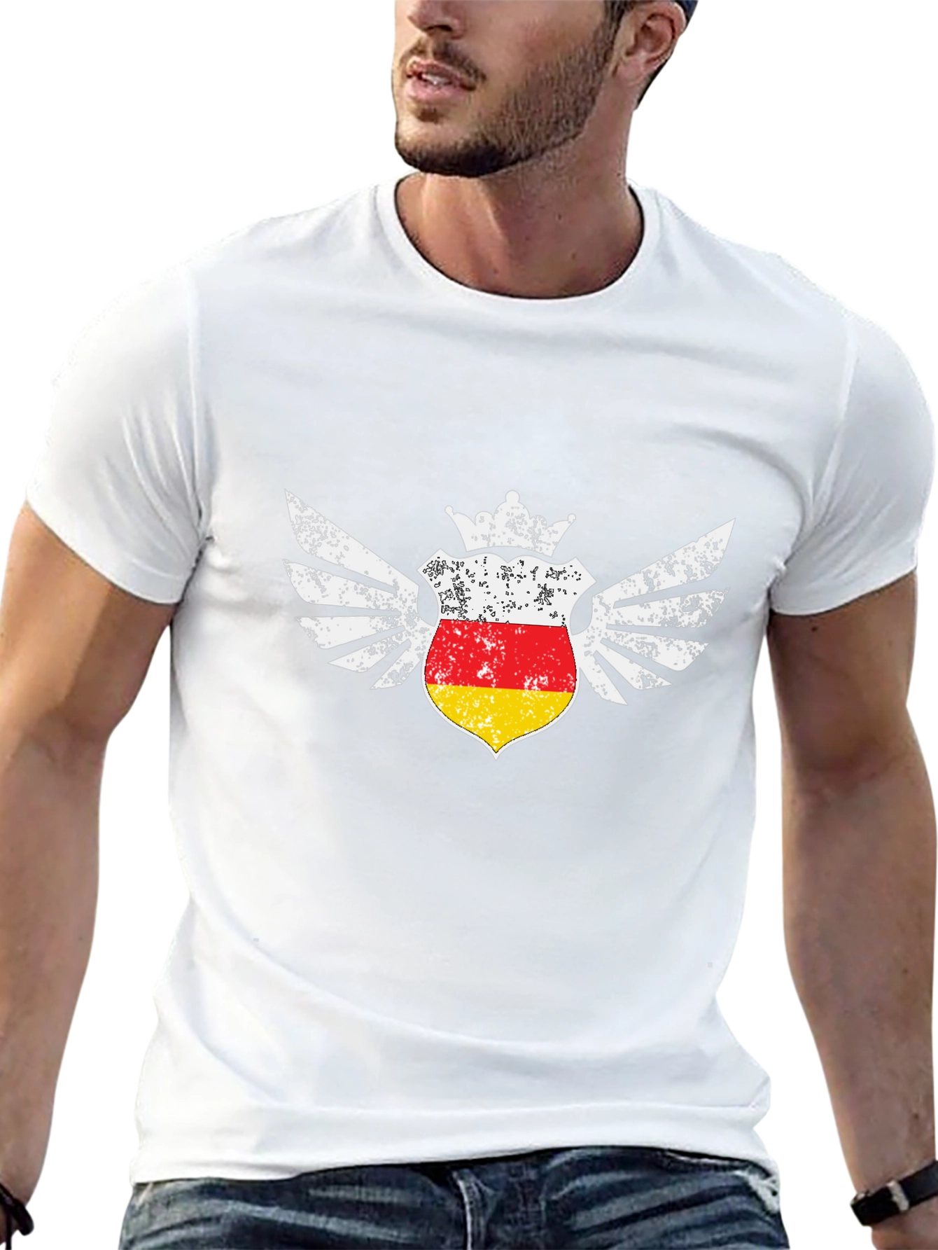 South Ossetia Flag Graphic T-Shirt