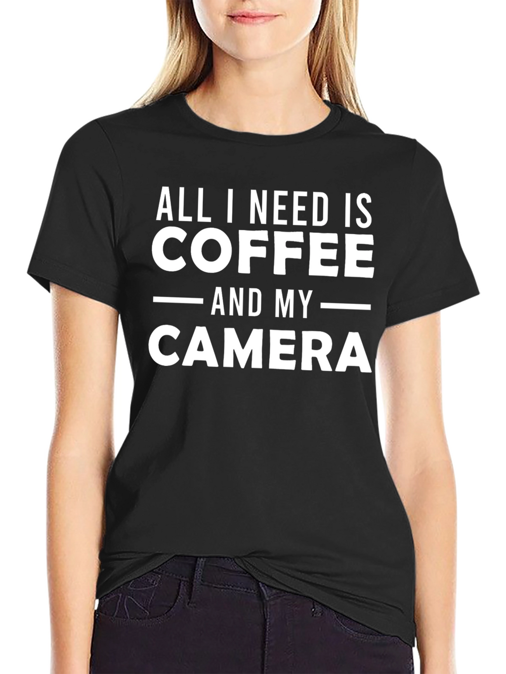 Coffee & Camera Graphic T-Shirt