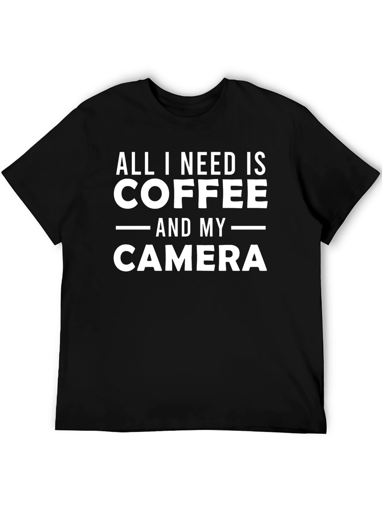 Coffee & Camera Graphic T-Shirt