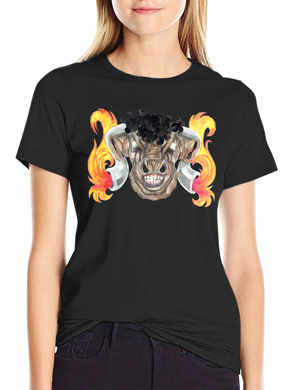 Fiery Bull Graphic Tee - Unleash Your Inner Beast!