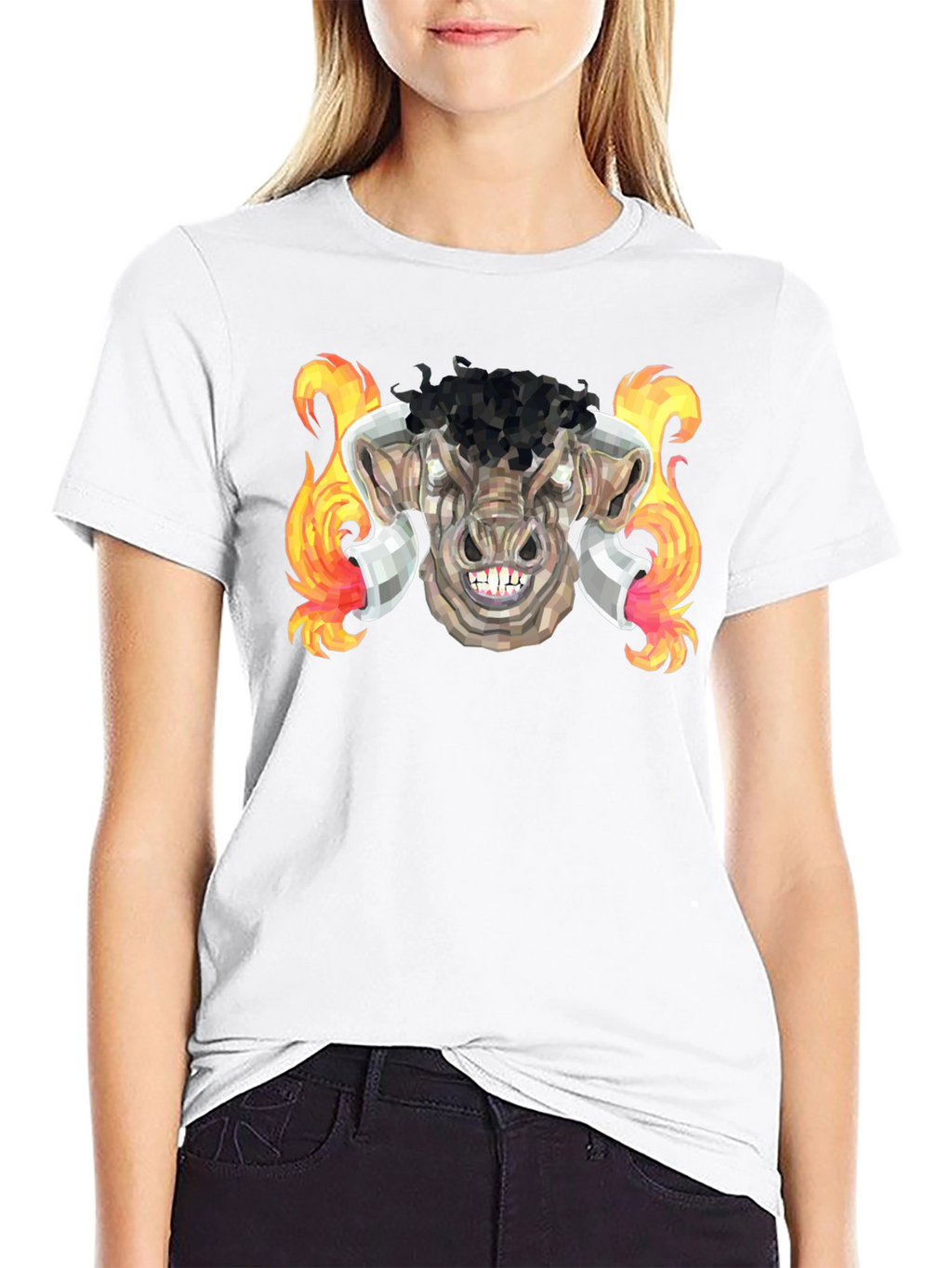 Fiery Bull Graphic Tee - Unleash Your Inner Beast!