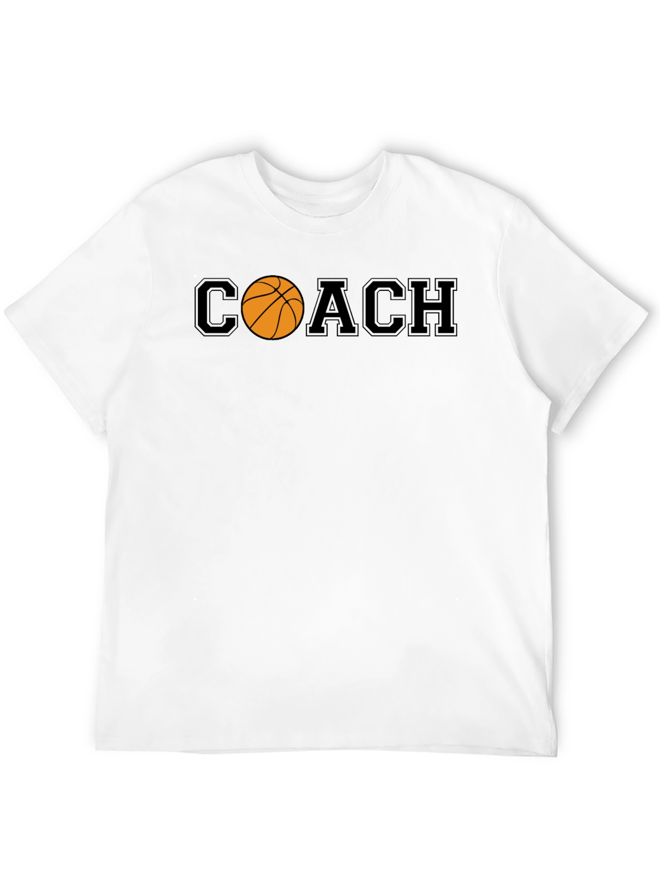 Basketball Coach Graphic T-Shirt