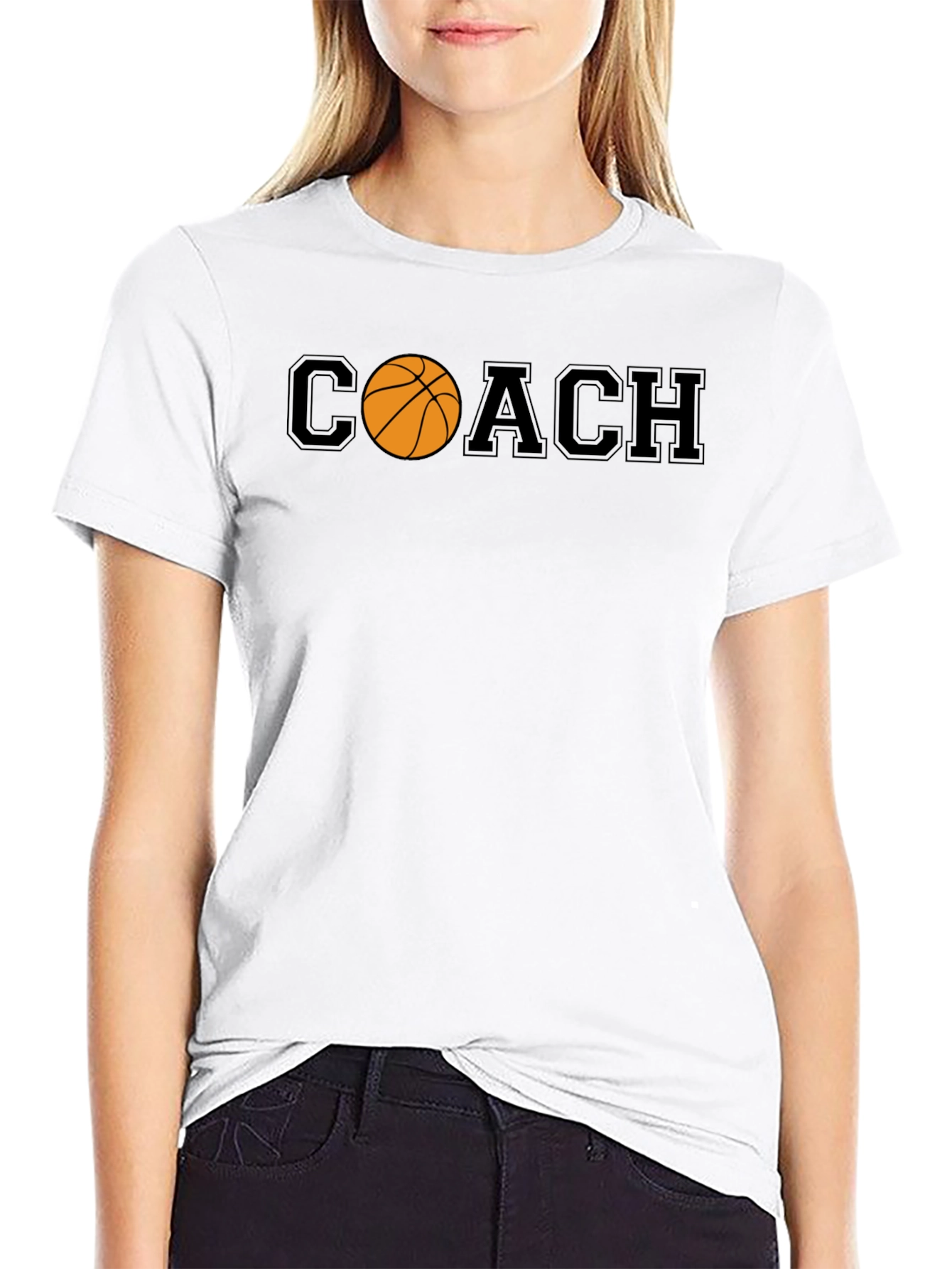 Basketball Coach Graphic T-Shirt
