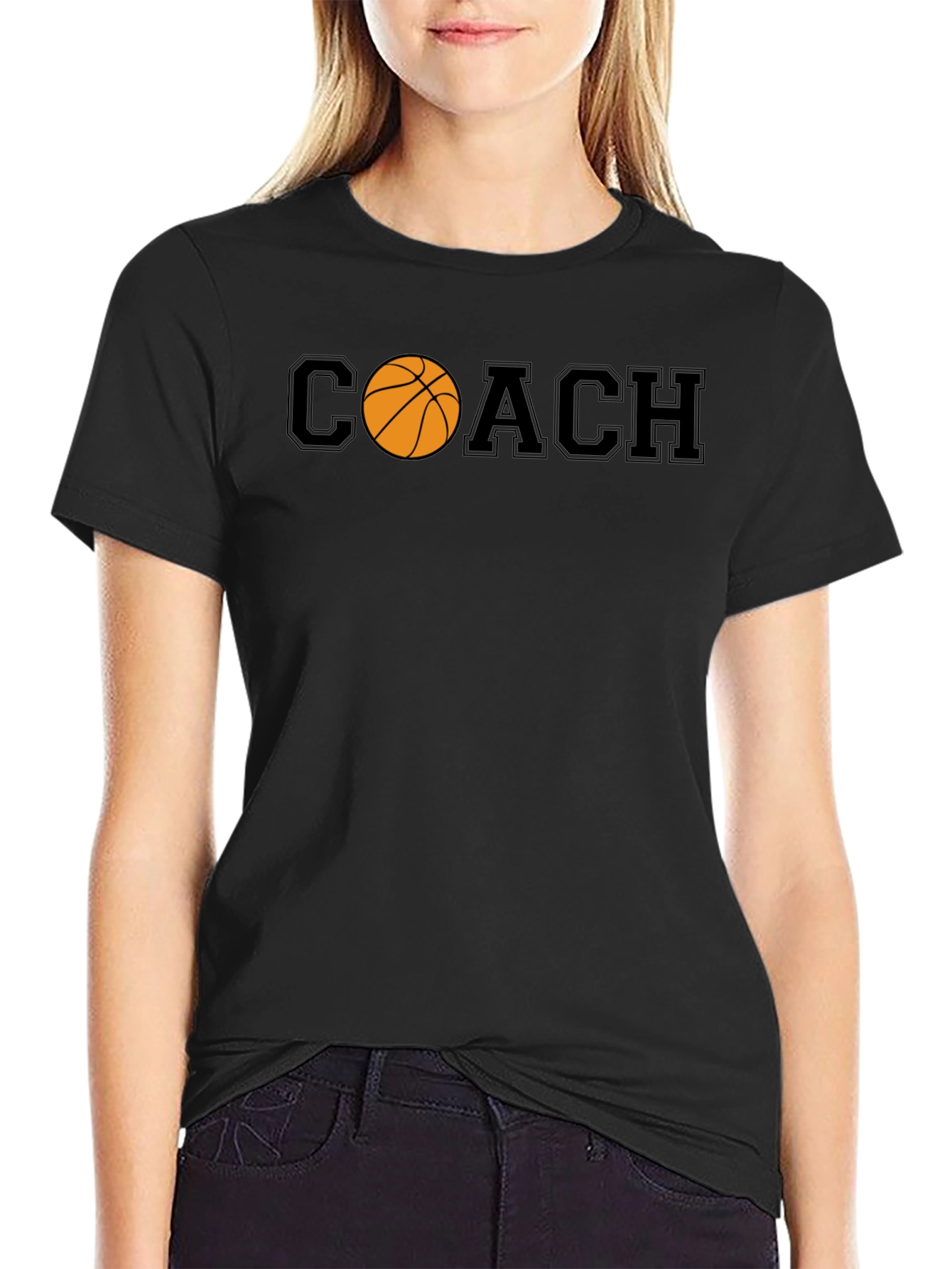 Basketball Coach Graphic T-Shirt