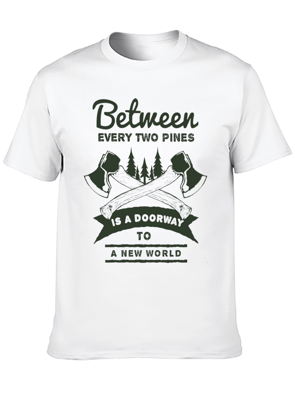 Adventure Awaits: Between Two Pines Graphic Tee