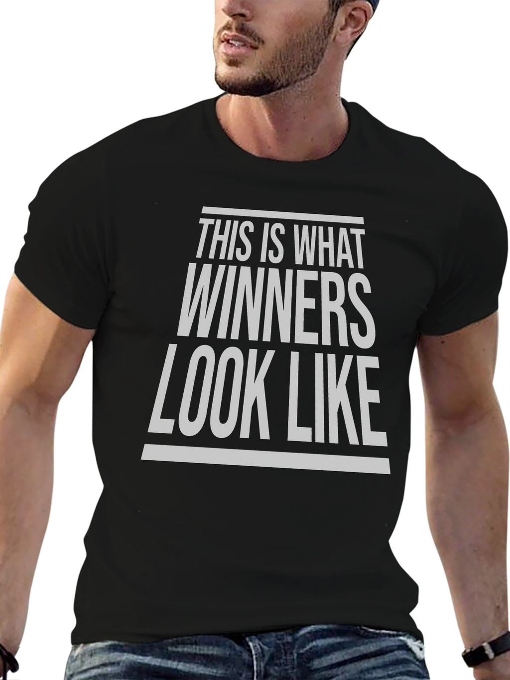 Winners Look Like Black T-Shirt