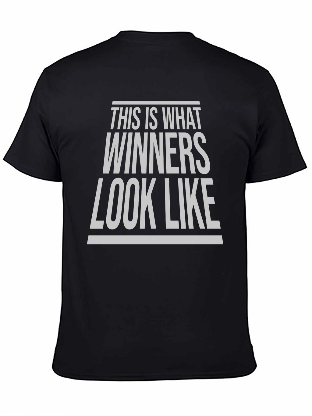 Winners Look Like Black T-Shirt