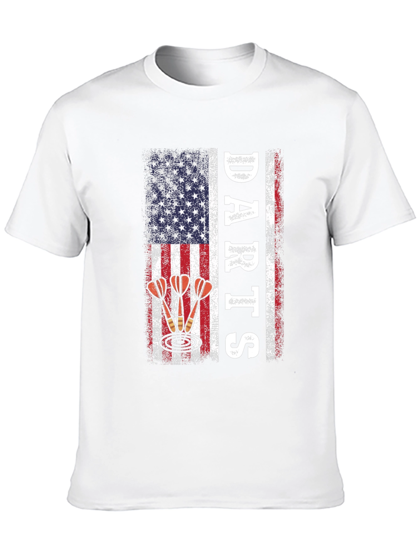 Darts American Flag Patriotic T-Shirt