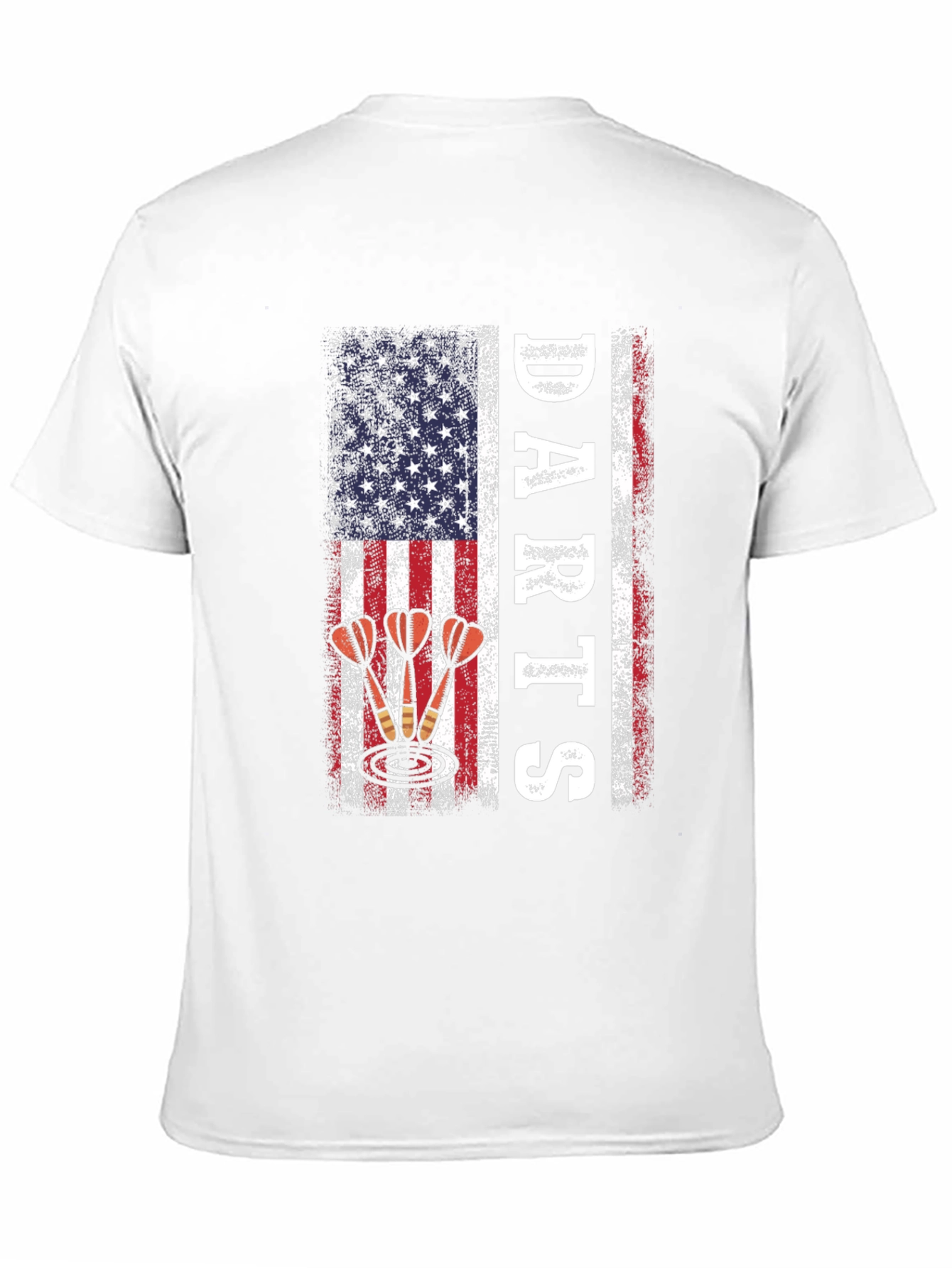 Darts American Flag Patriotic T-Shirt