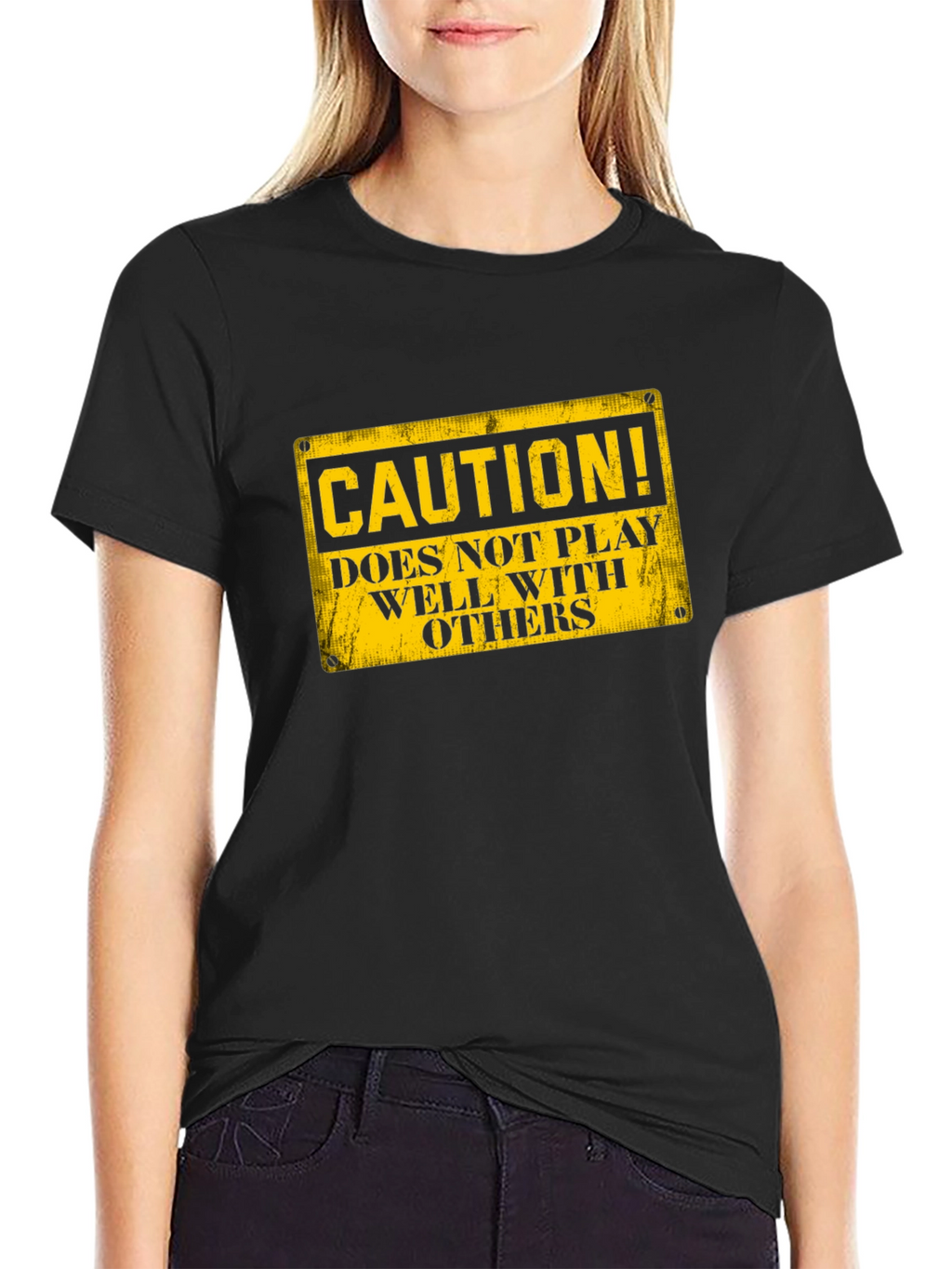 Caution: Does Not Play Well With Others T-Shirt