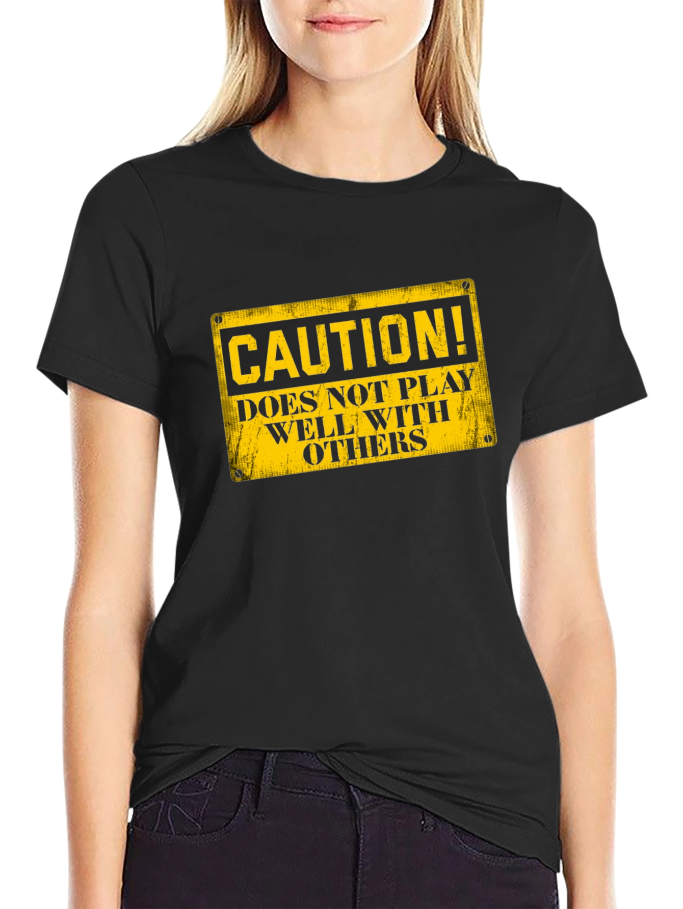 Caution: Does Not Play Well With Others T-Shirt