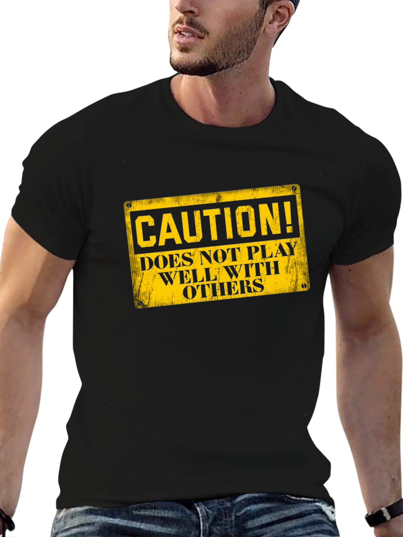 Caution: Does Not Play Well With Others T-Shirt