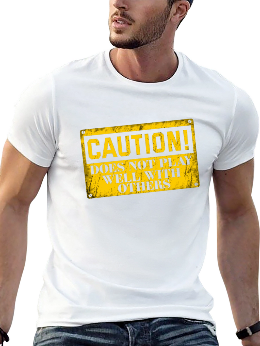Caution: Does Not Play Well With Others T-Shirt