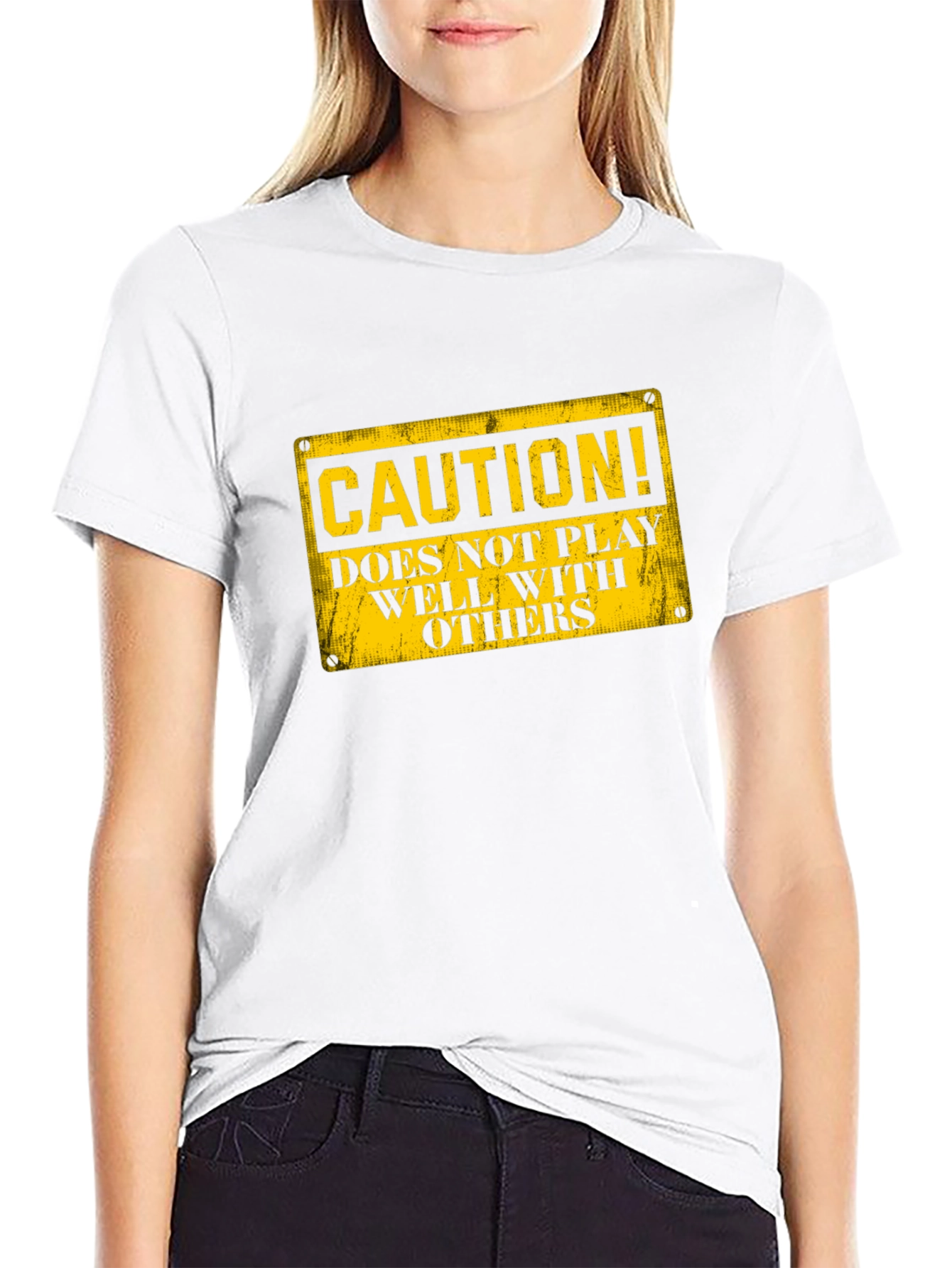 Caution: Does Not Play Well With Others T-Shirt