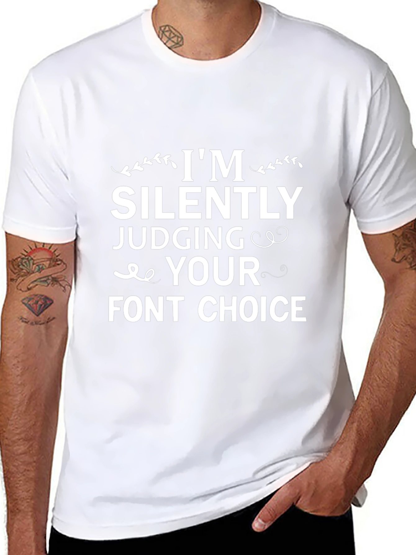 Funny Font Choice T-Shirt