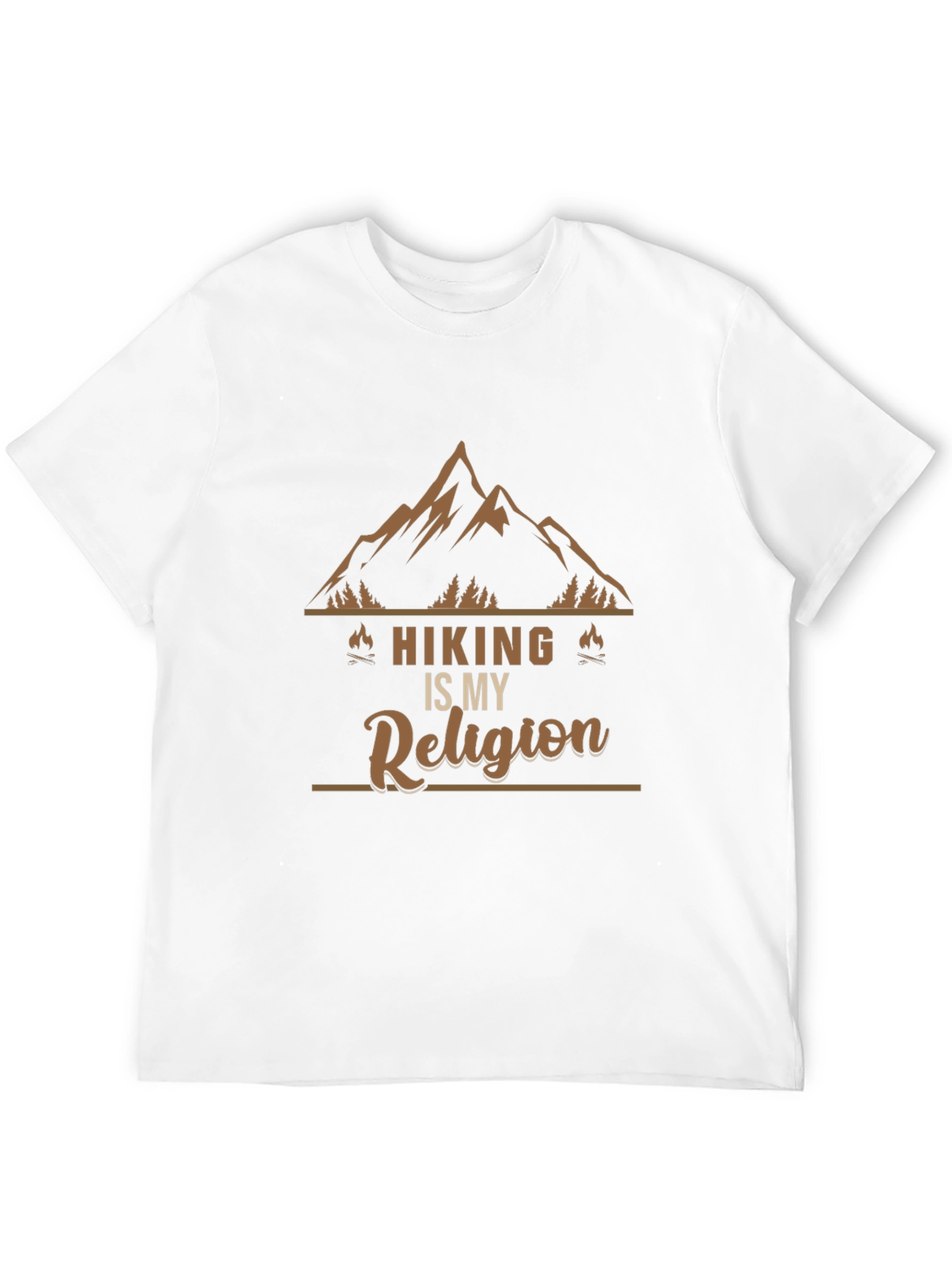 Hiking is My Religion Graphic T-Shirt