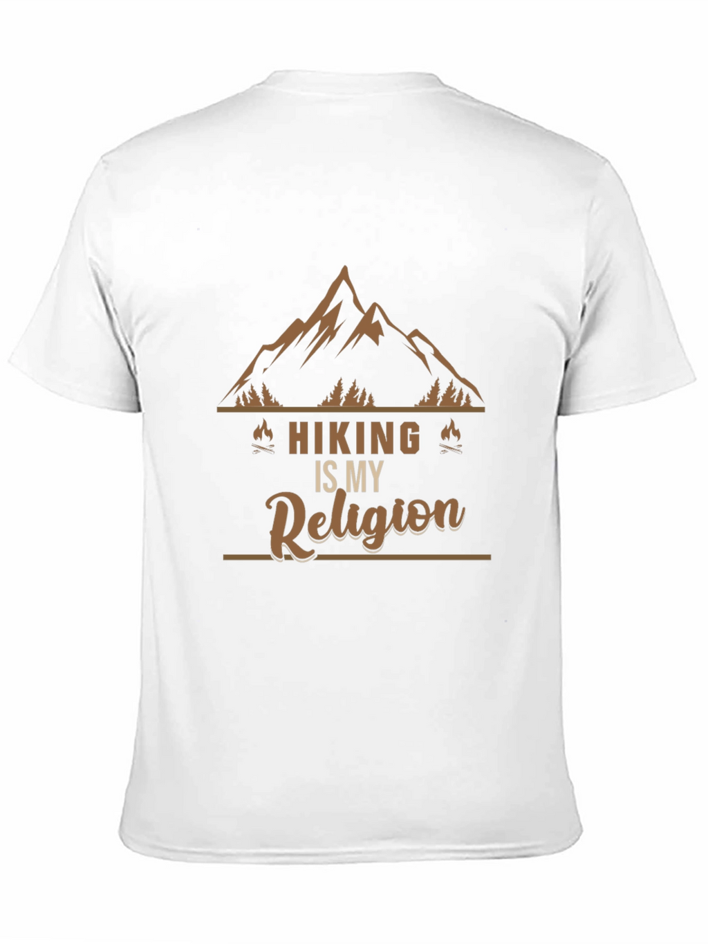Hiking is My Religion Graphic T-Shirt