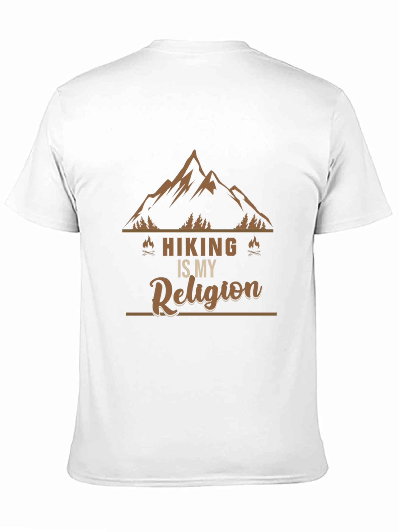 Hiking is My Religion Graphic T-Shirt