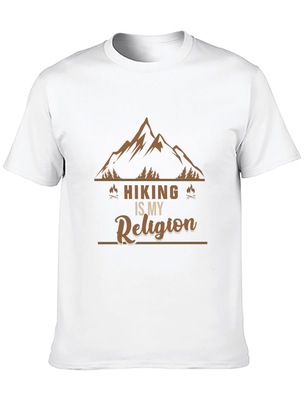 Hiking is My Religion Graphic T-Shirt