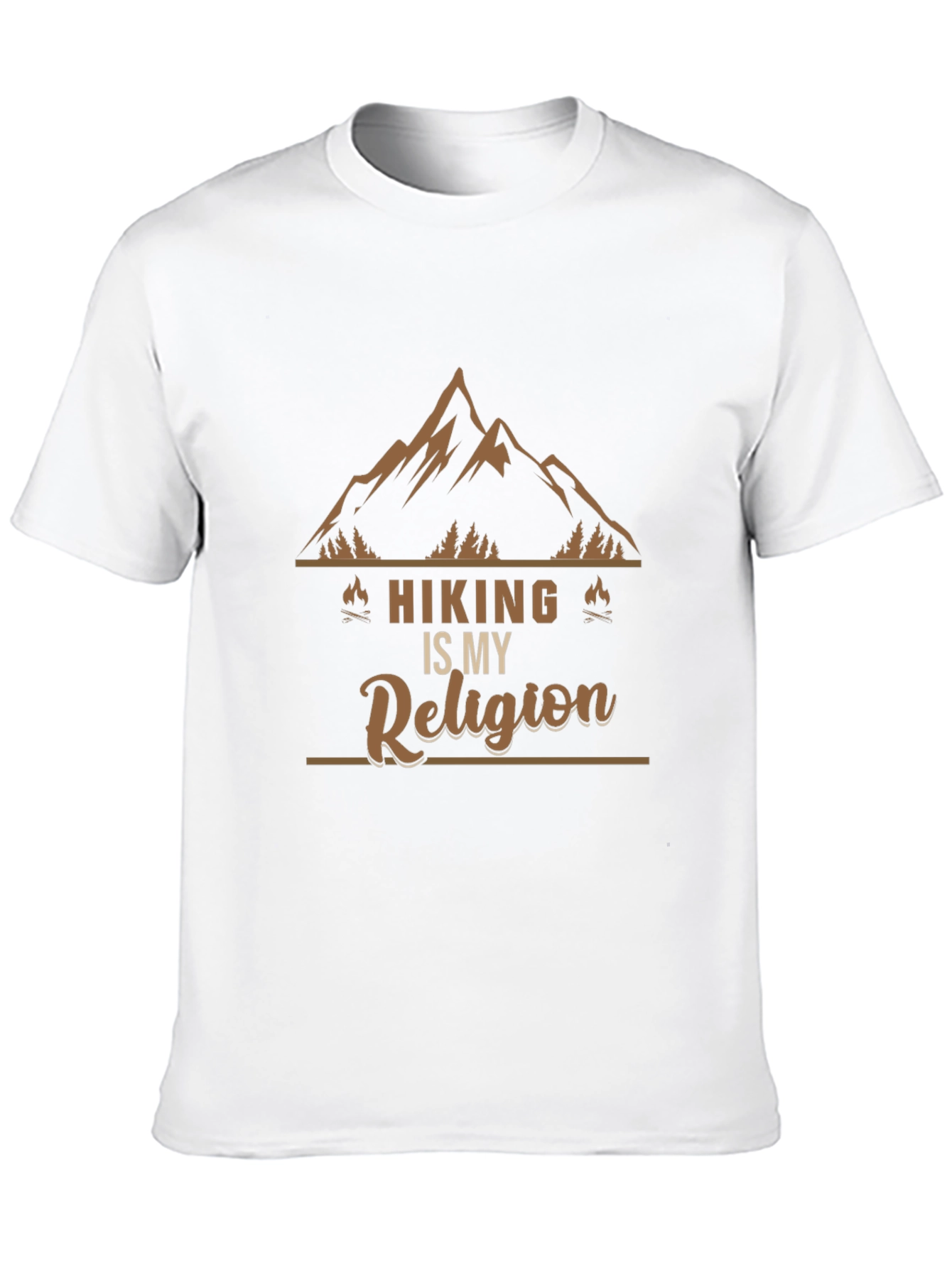 Hiking is My Religion Graphic T-Shirt