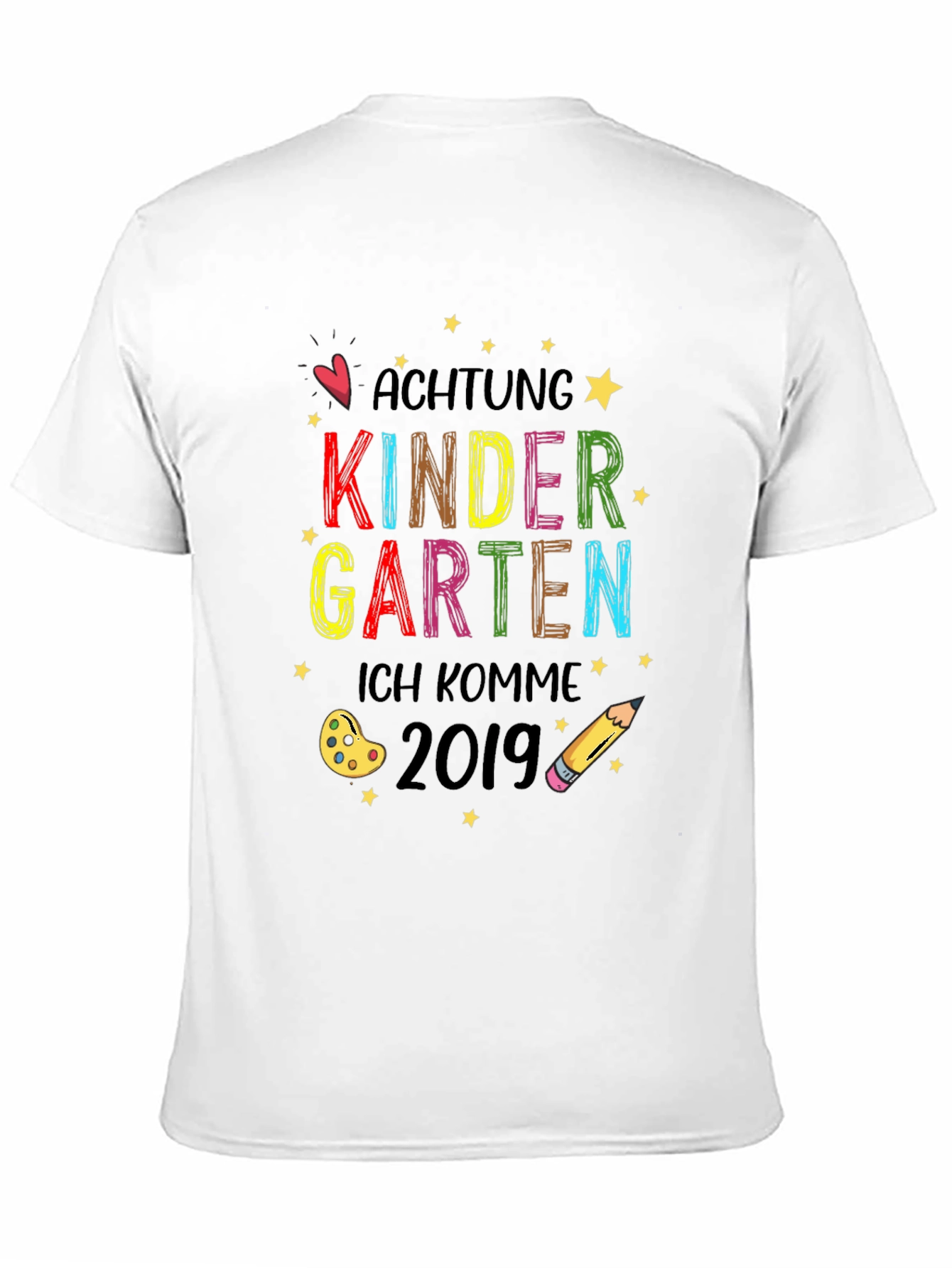 Achtung Kindergarten T-Shirt