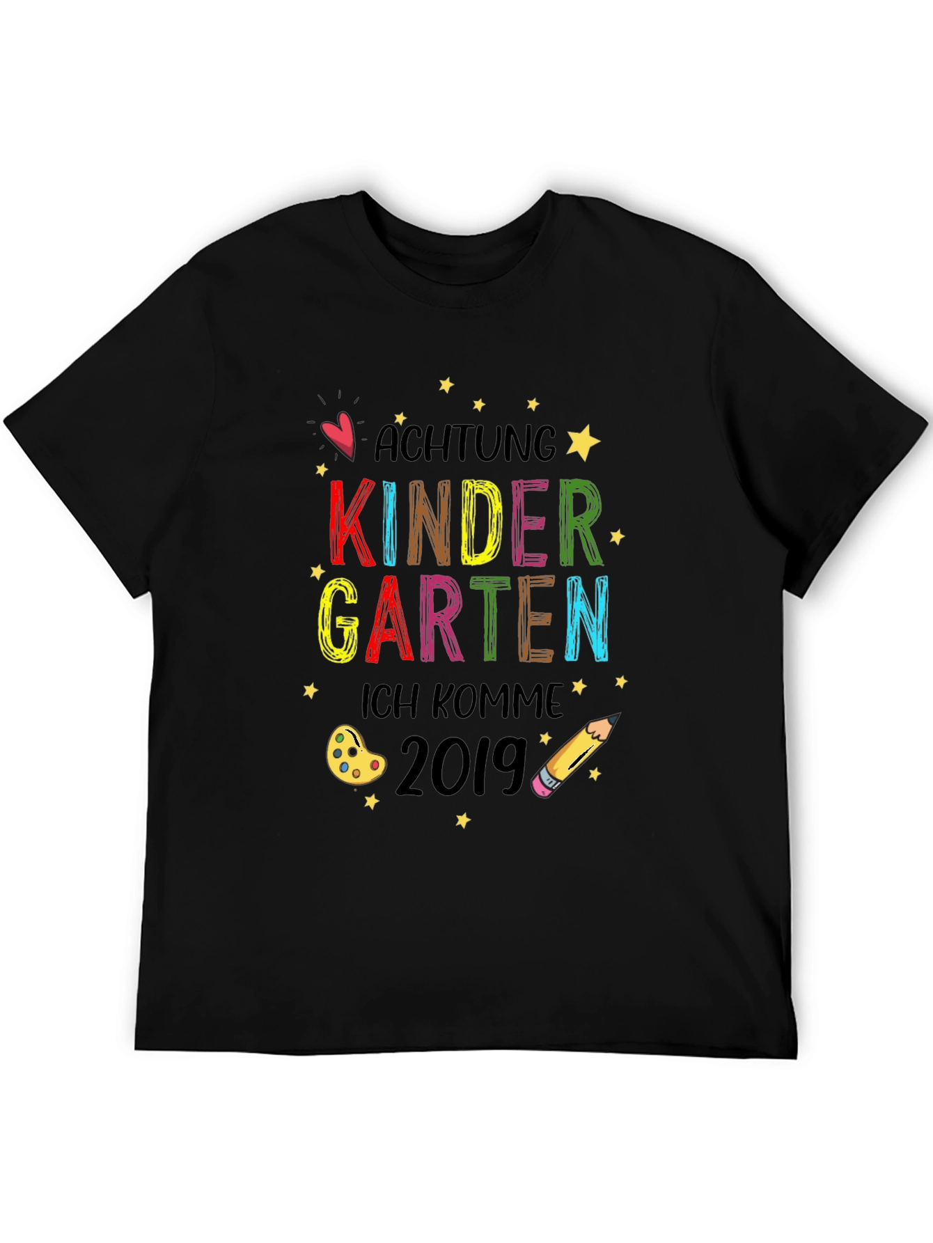 Achtung Kindergarten T-Shirt