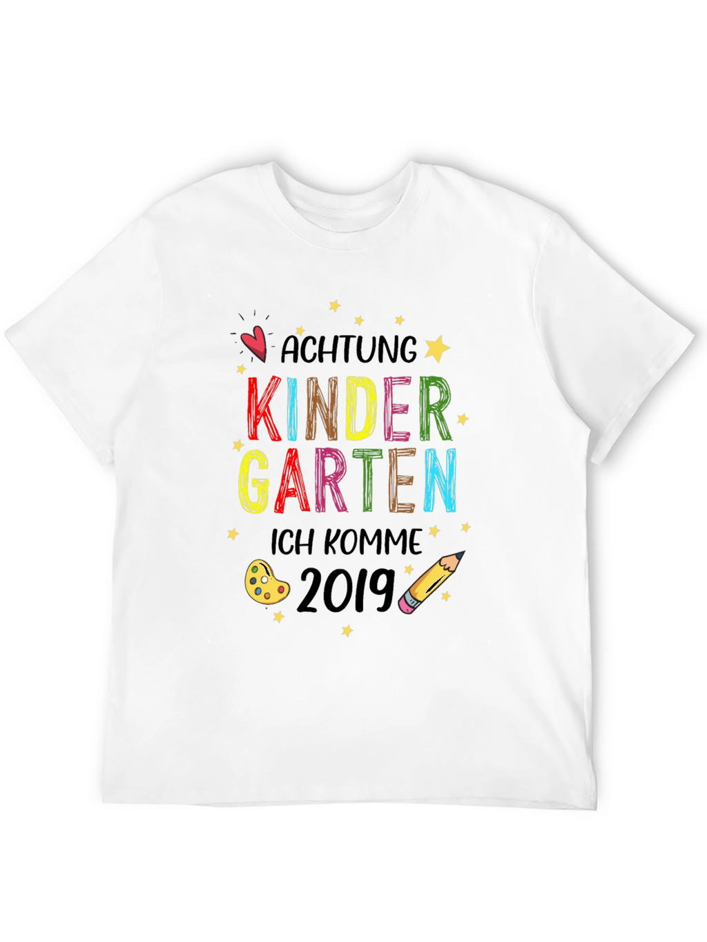 Achtung Kindergarten T-Shirt