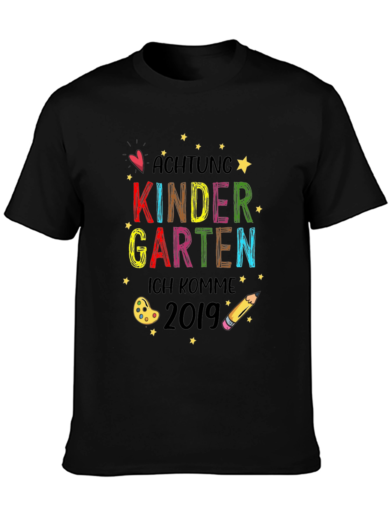 Achtung Kindergarten T-Shirt
