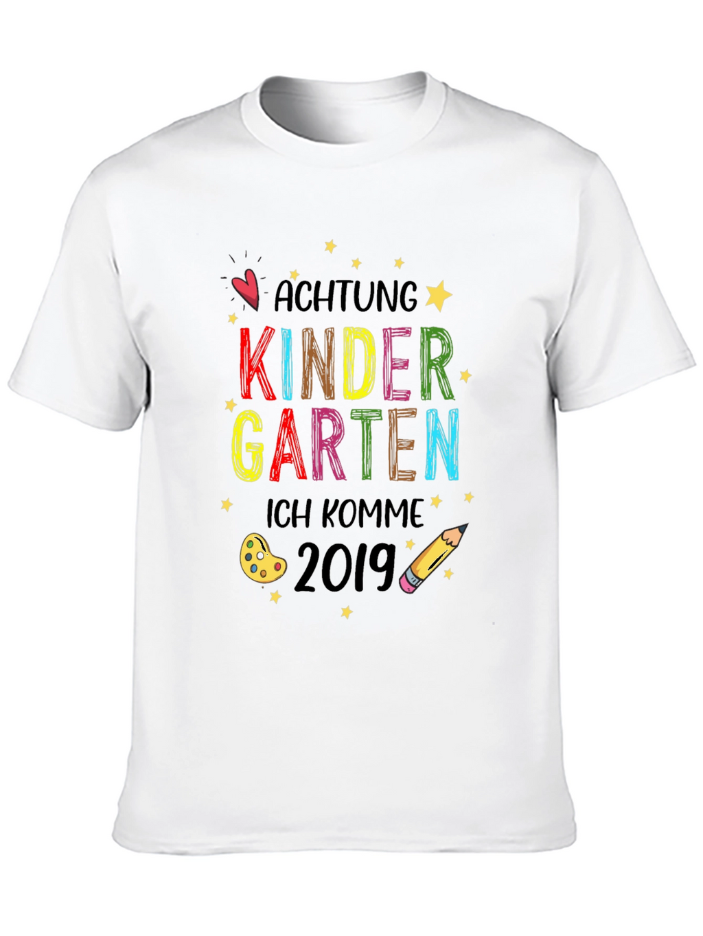 Achtung Kindergarten T-Shirt