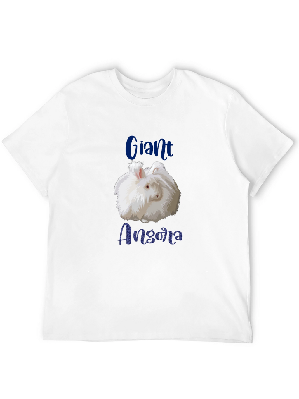 Giant Angora Rabbit Graphic T-Shirt
