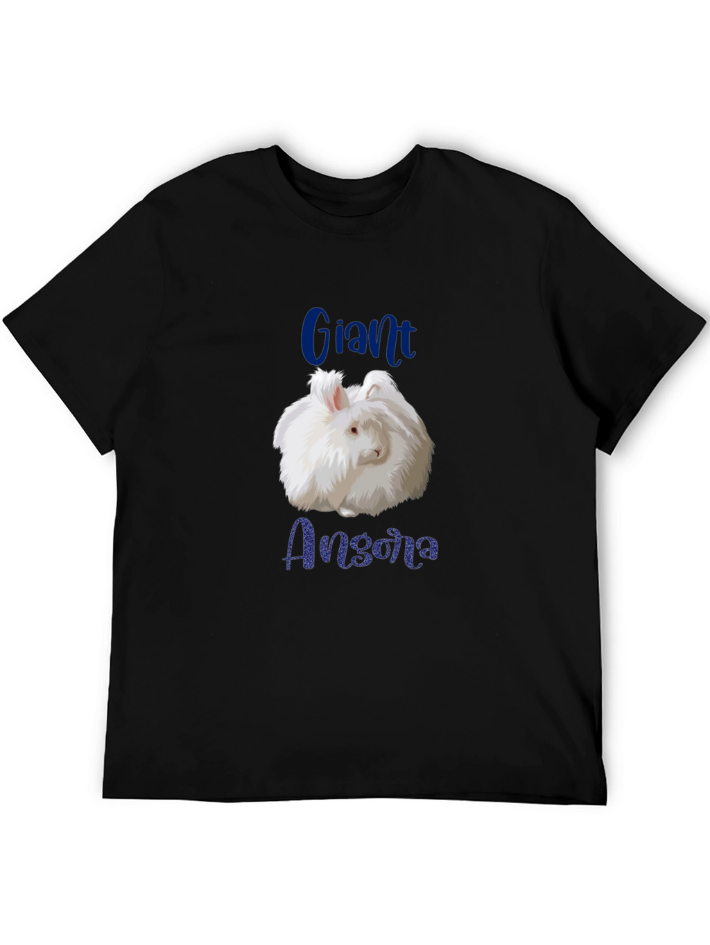 Giant Angora Rabbit Graphic T-Shirt
