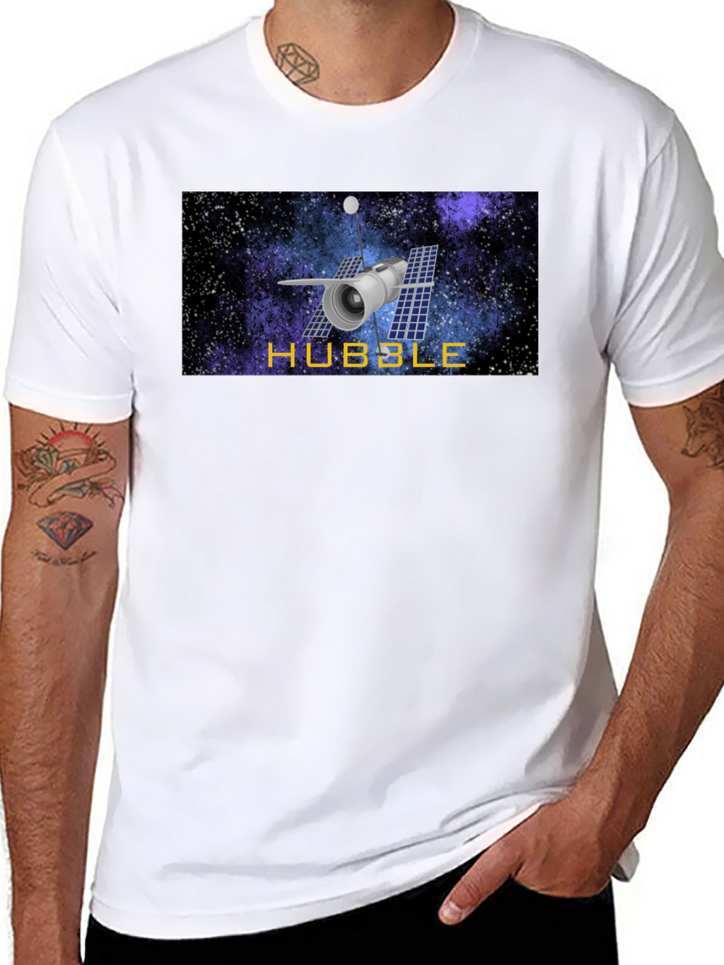 Hubble Space Telescope Graphic T-Shirt
