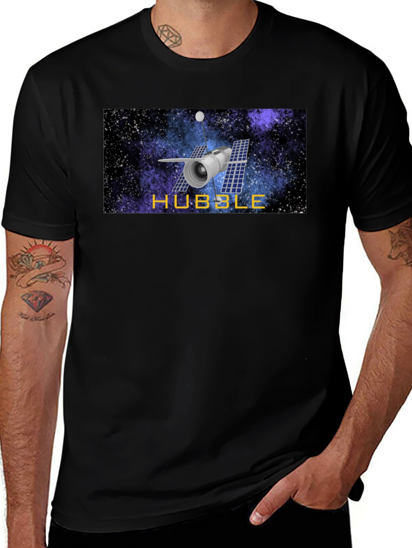 Hubble Space Telescope Graphic T-Shirt