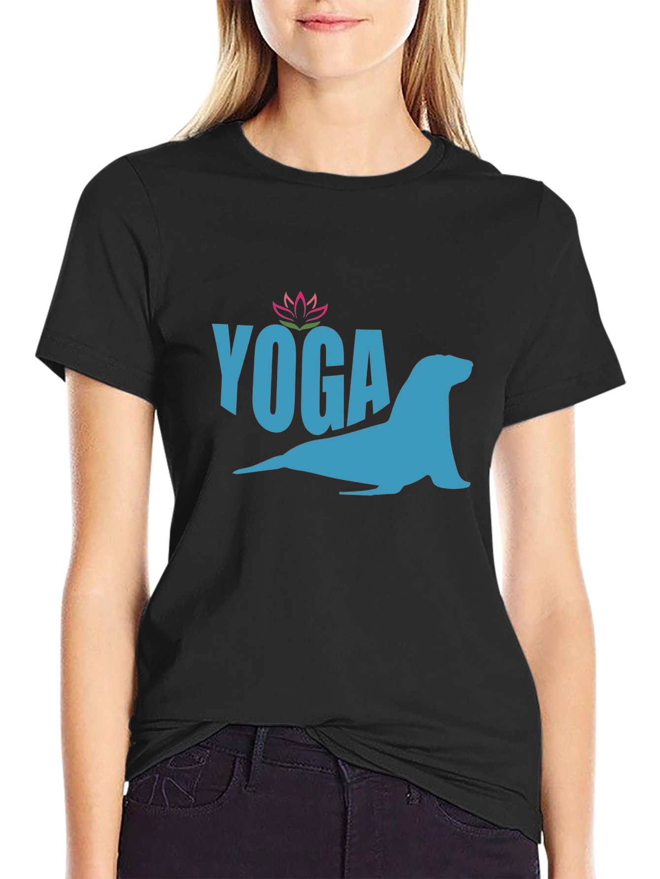 Yoga Seal T-Shirt - Relaxed Fit