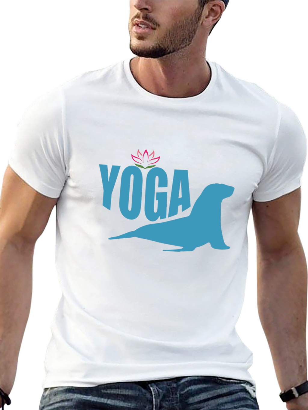 Yoga Seal T-Shirt - Relaxed Fit