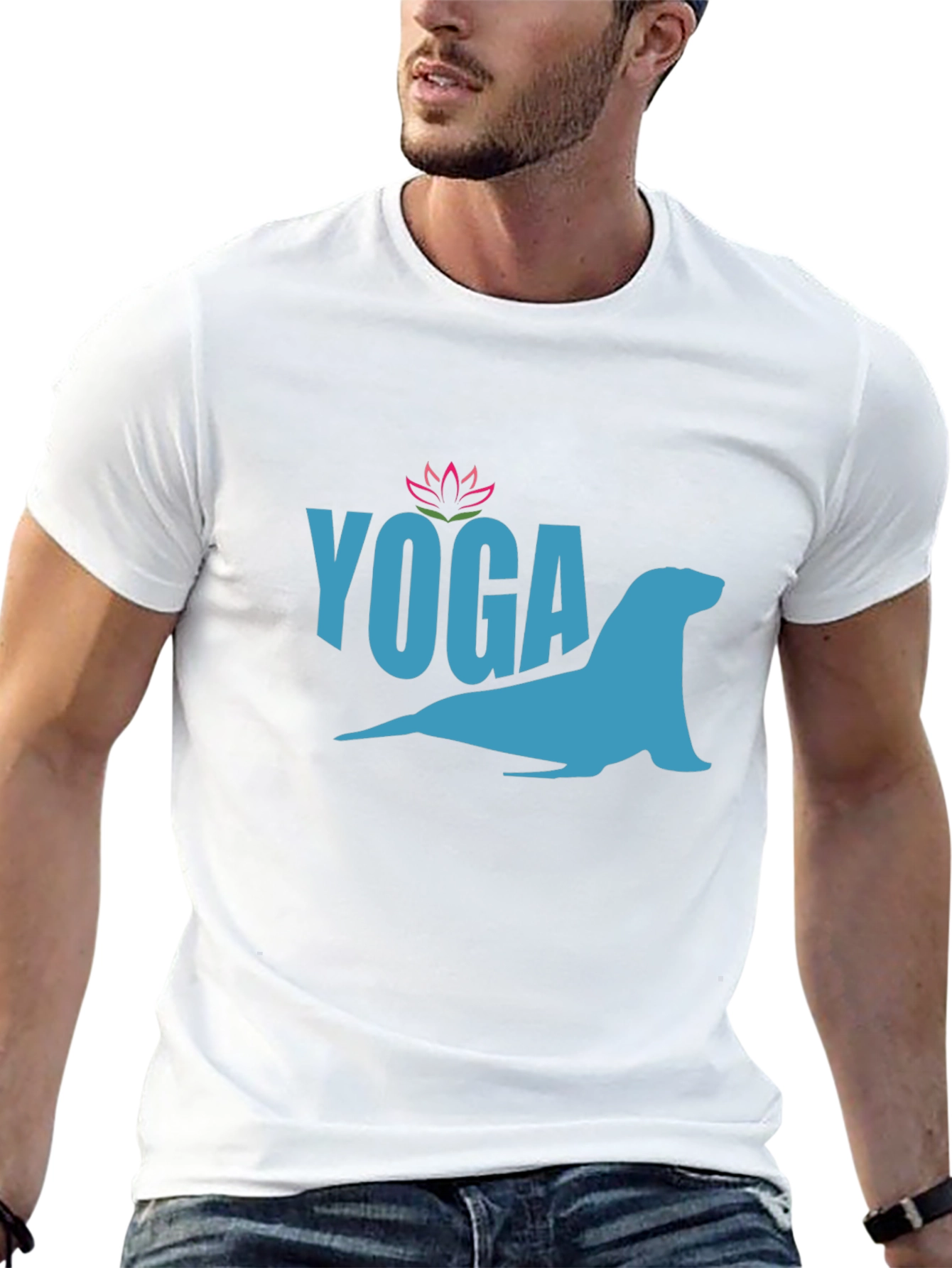 Yoga Seal T-Shirt - Relaxed Fit
