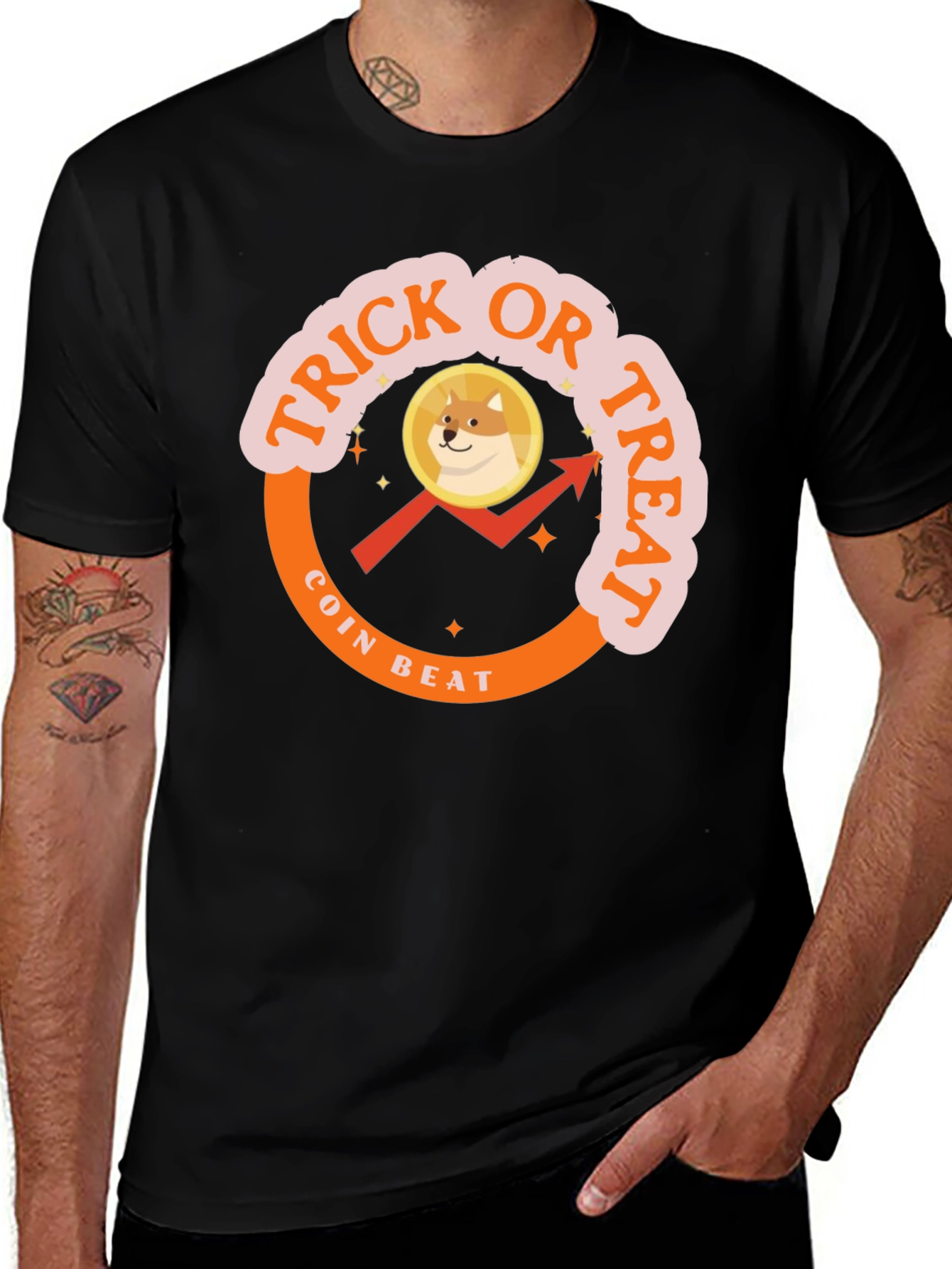 Trick or Treat Coin Beat T-Shirt