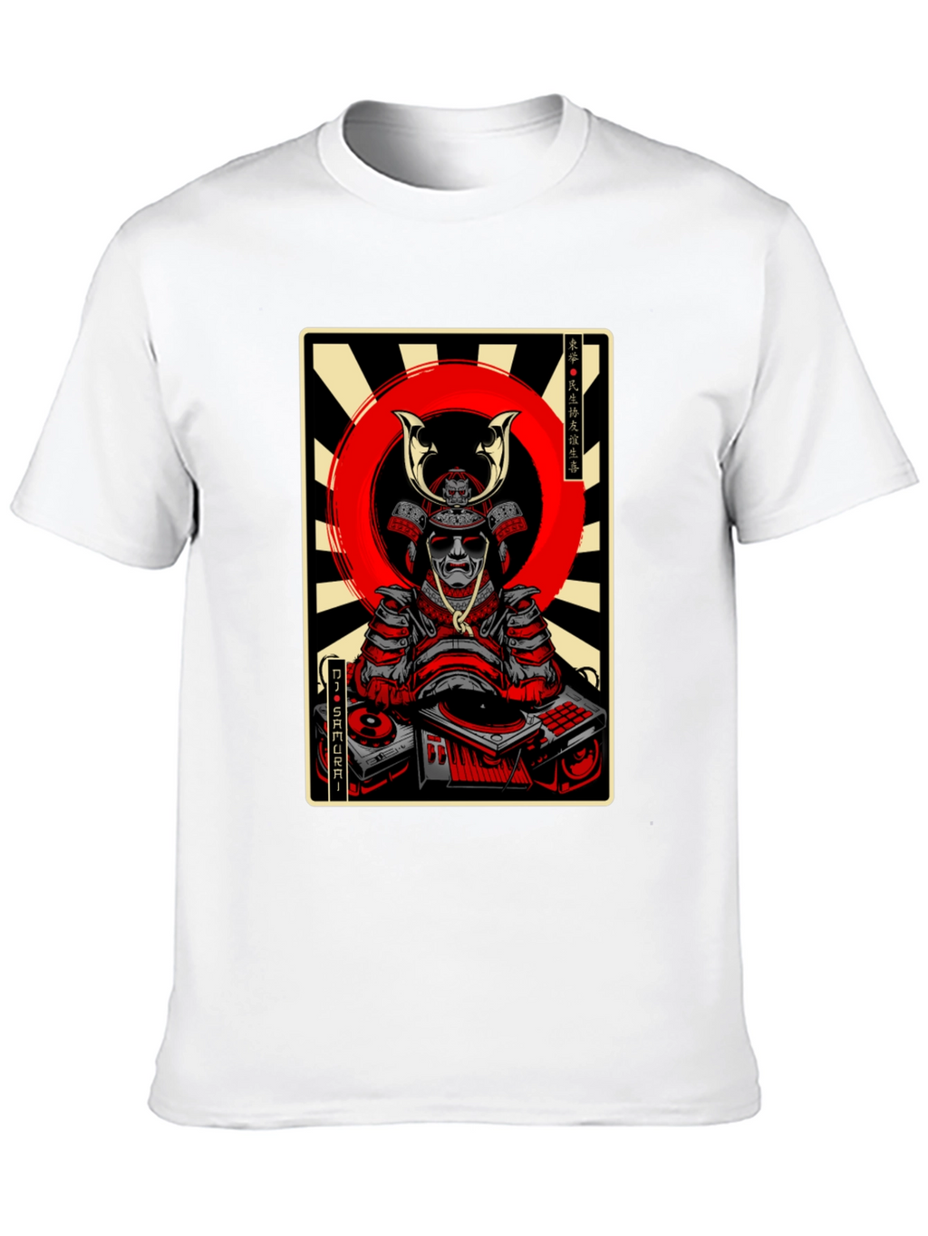 DJ Samurai Graphic Tee - Black