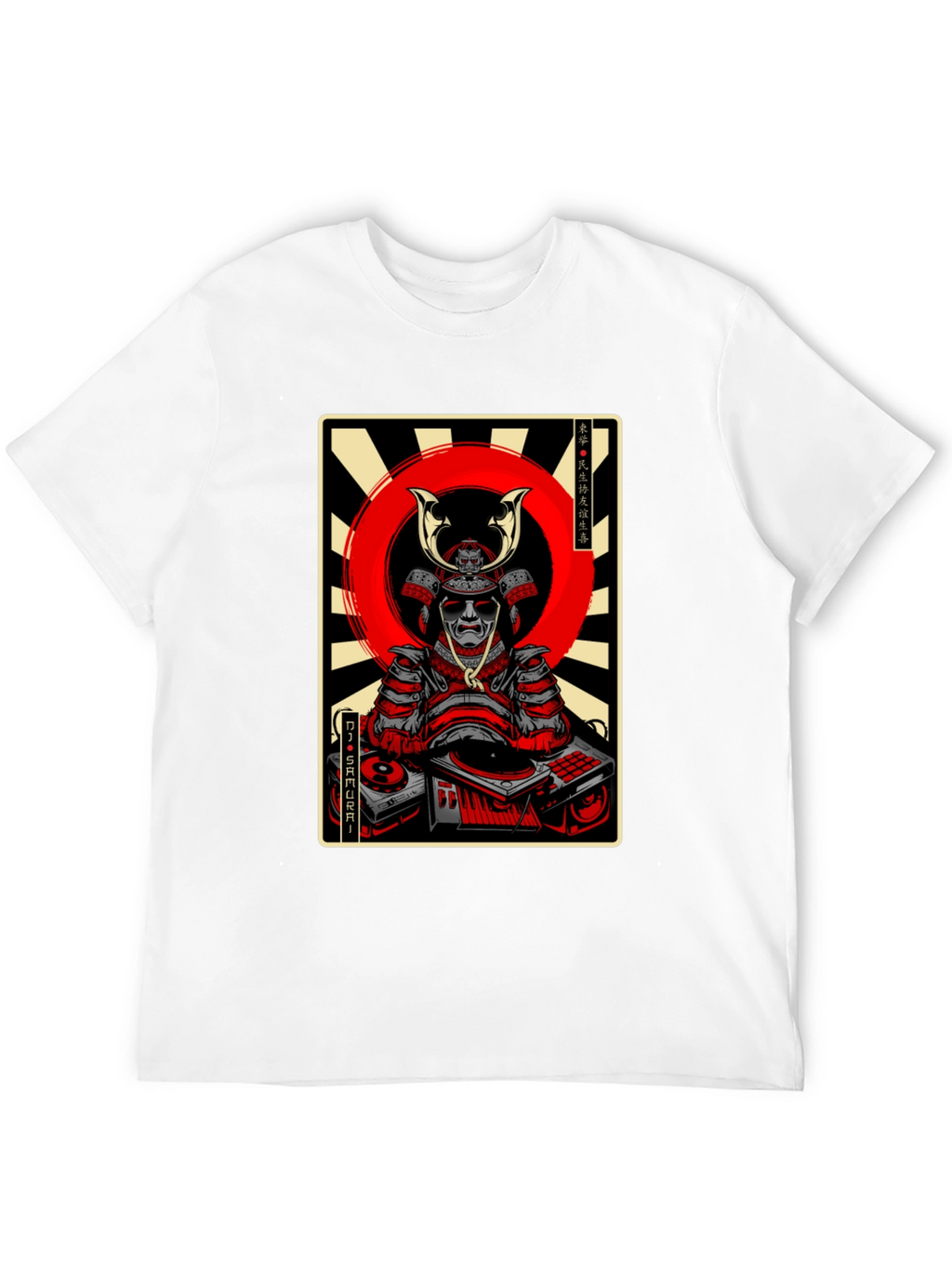 DJ Samurai Graphic Tee - Black