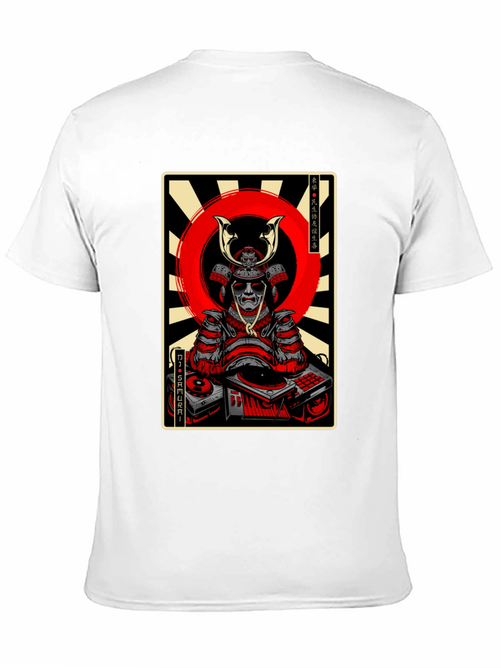 DJ Samurai Graphic Tee - Black