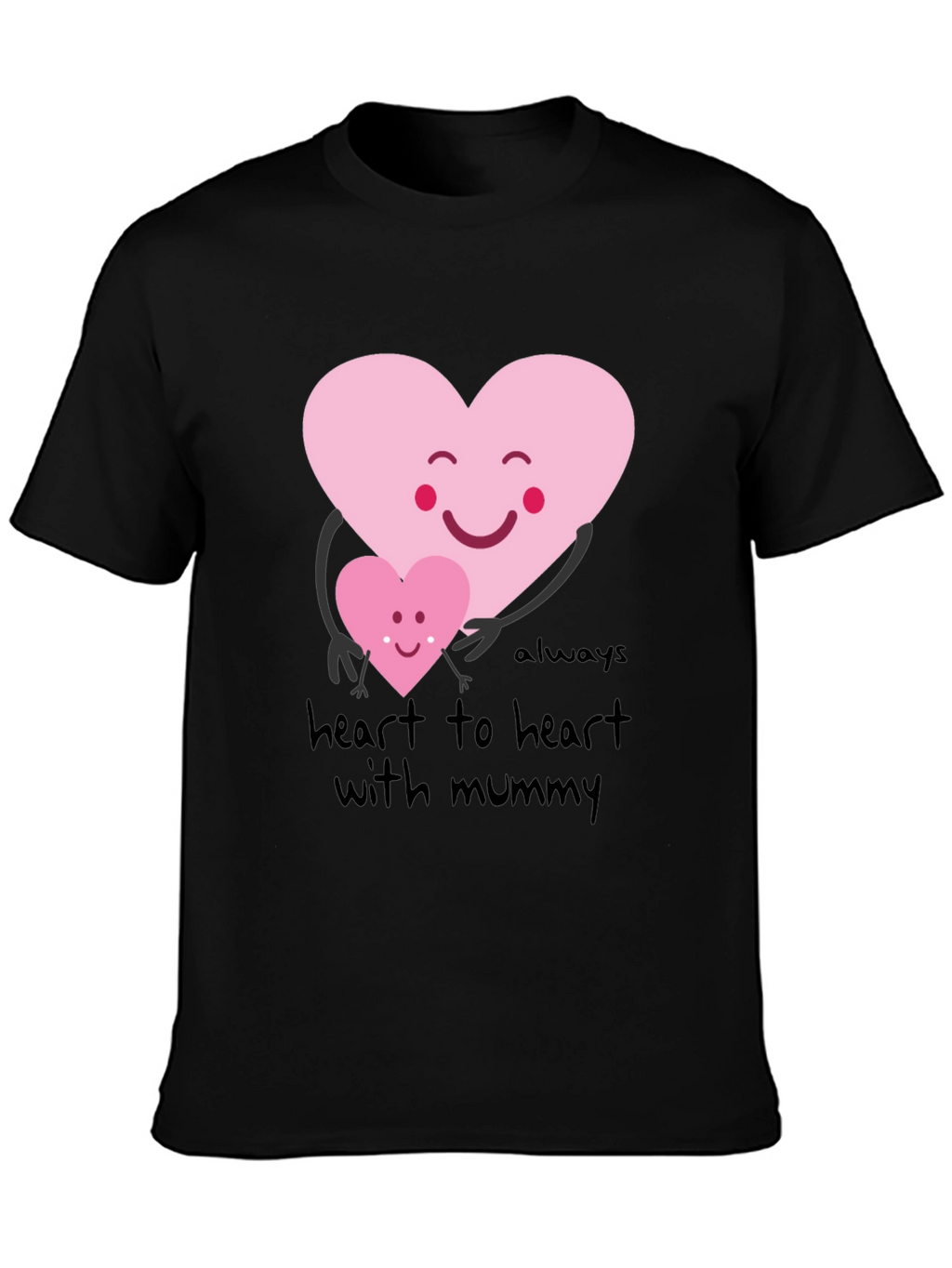 Heart to Heart with Mummy Graphic Tee
