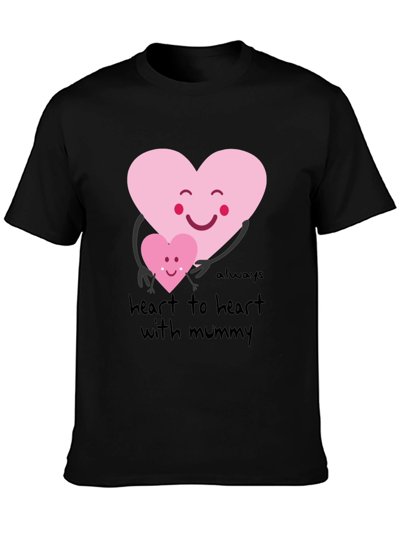 Heart to Heart with Mummy Graphic Tee