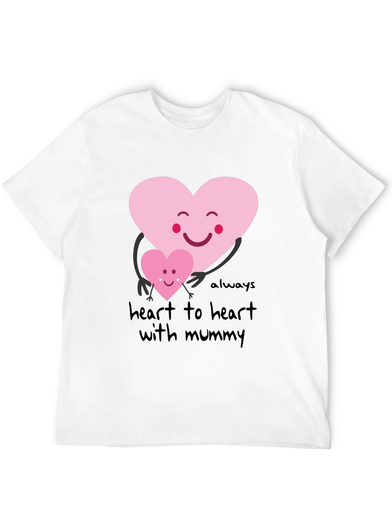 Heart to Heart with Mummy Graphic Tee