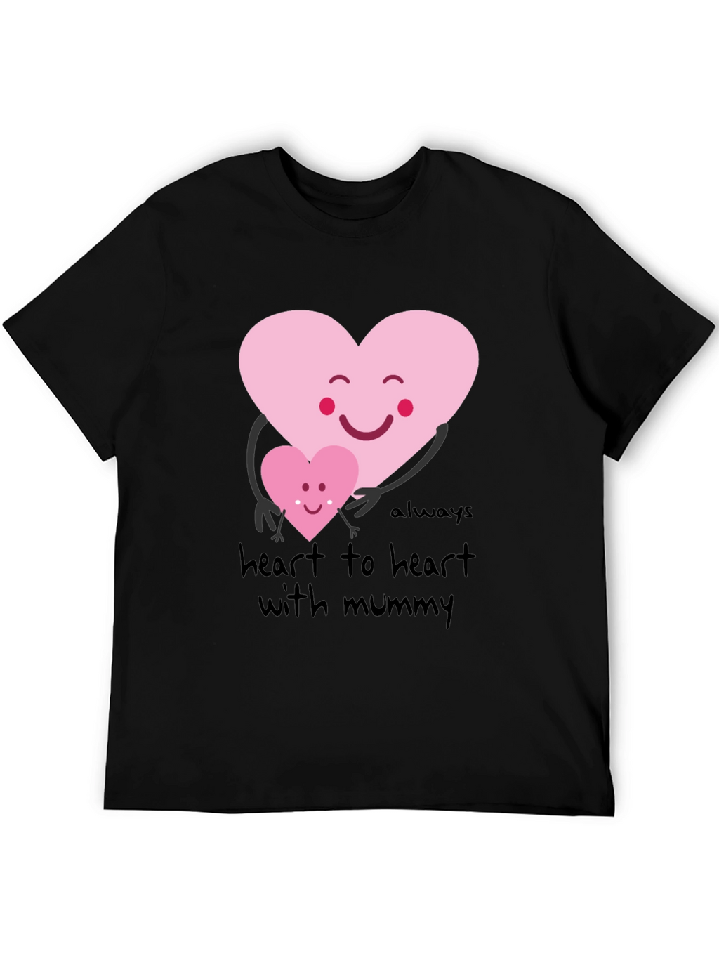 Heart to Heart with Mummy Graphic Tee