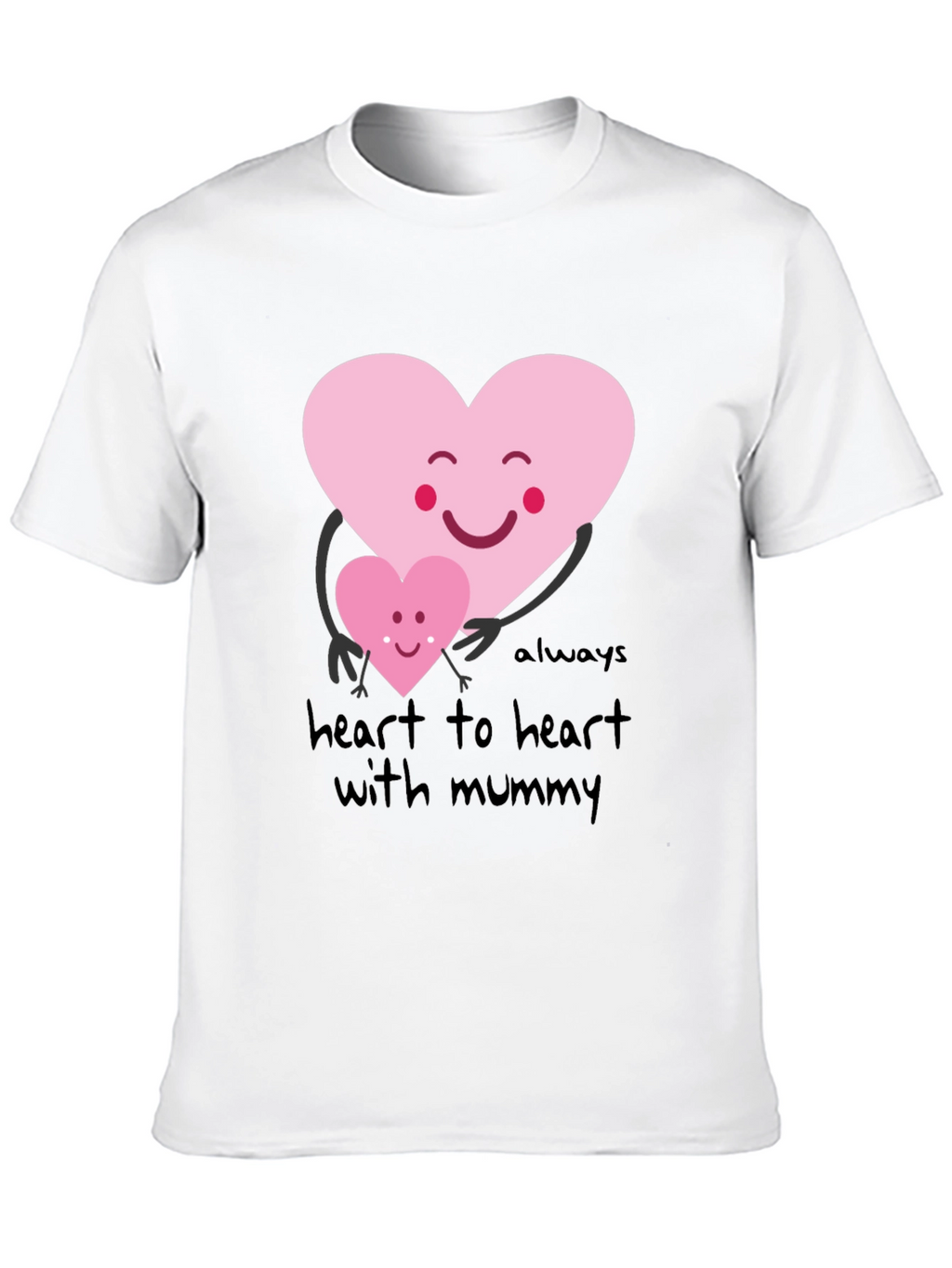 Heart to Heart with Mummy Graphic Tee