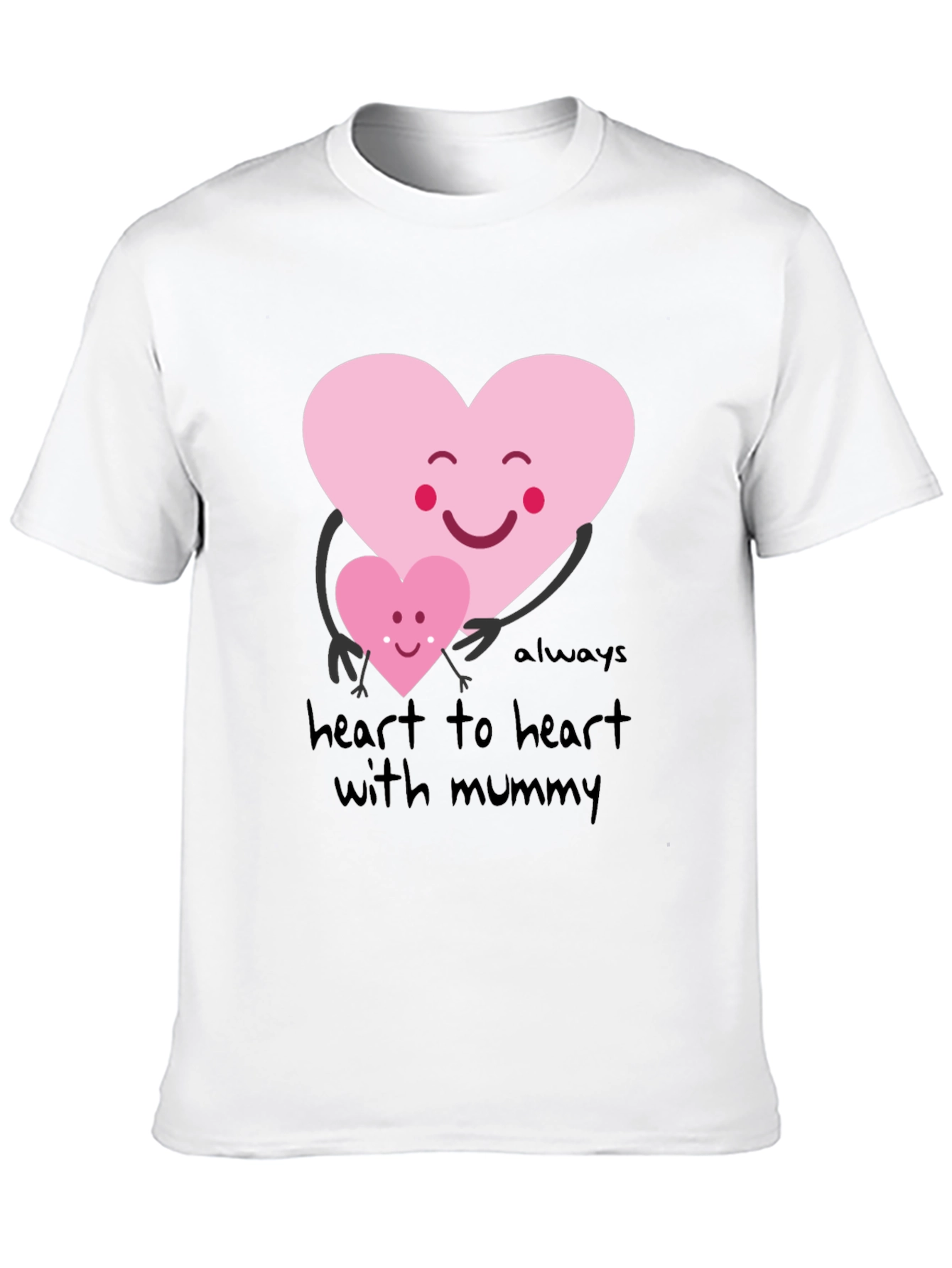 Heart to Heart with Mummy Graphic Tee