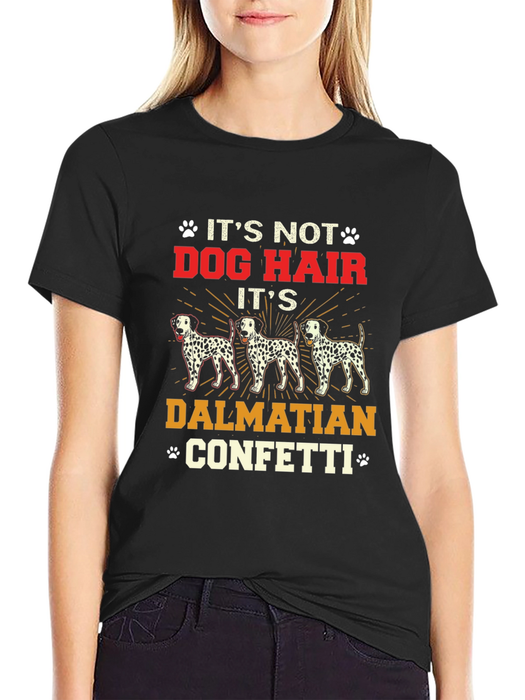 Dalmatian Confetti T-Shirt - Dog Lover Tee