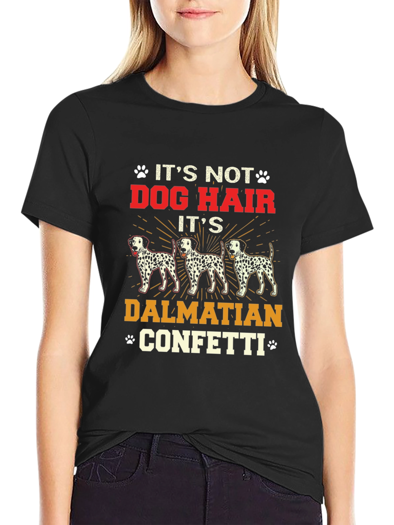 Dalmatian Confetti T-Shirt - Dog Lover Tee