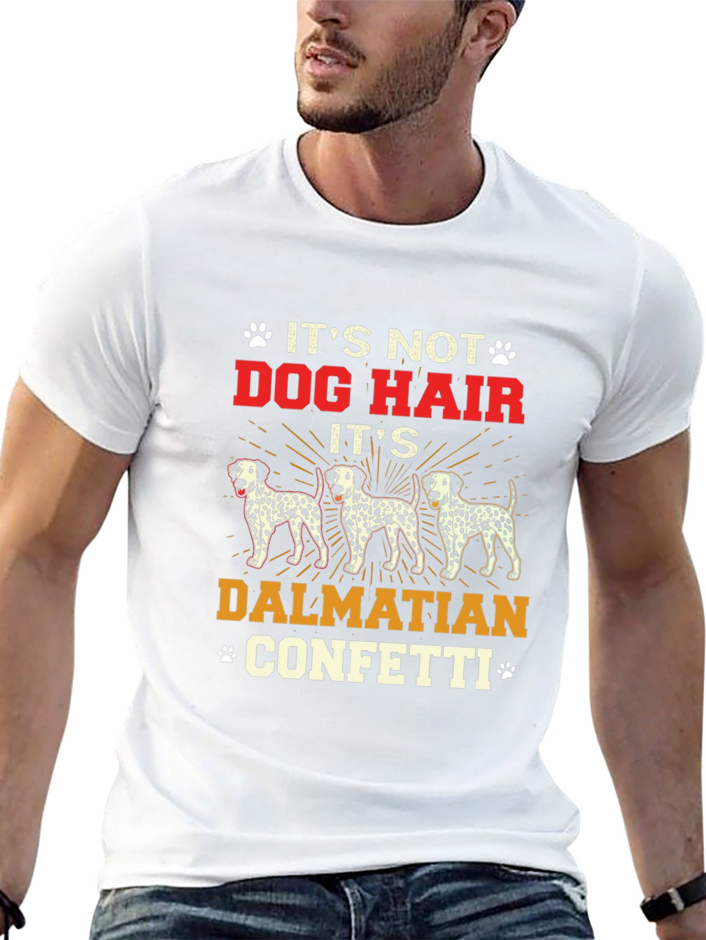 Dalmatian Confetti T-Shirt - Dog Lover Tee
